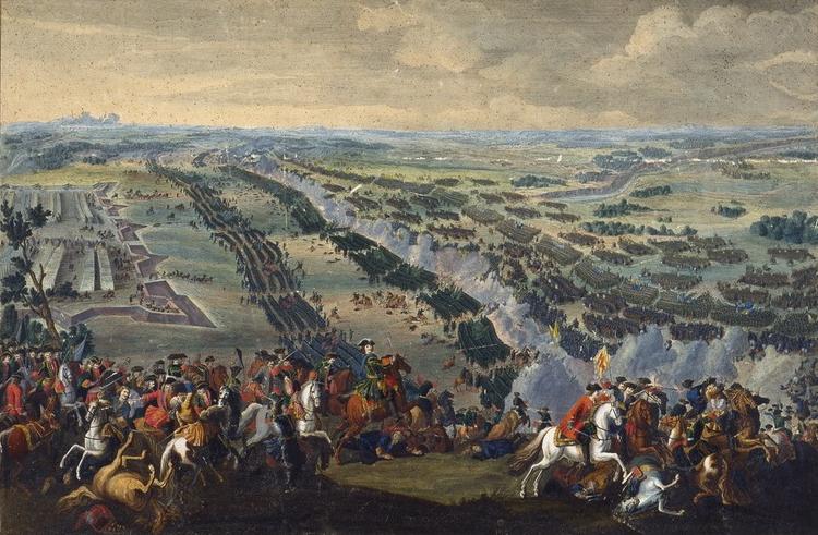 Pierre-Denis Martin Battle of Poltava oil painting picture